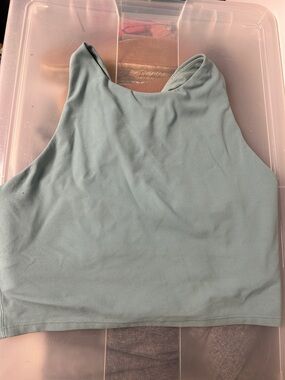 Women’s Athleta Conscious Crop in Sage Green. Size Small.